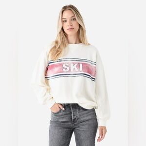 Z Supply   Oversize Ski  Sweatshirt  S